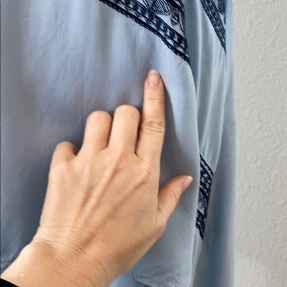 Blu Pepper Blue Ombré sundress sz S - Picture 6 of 7